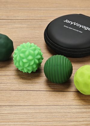 JoryVoyage Stress relief exercise toys for Adults & Kids - 4 Pack, Stress Relief Exercise Toys for Anxiety, and Sensory Play